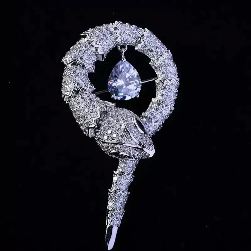 VQ Snake Brooch
